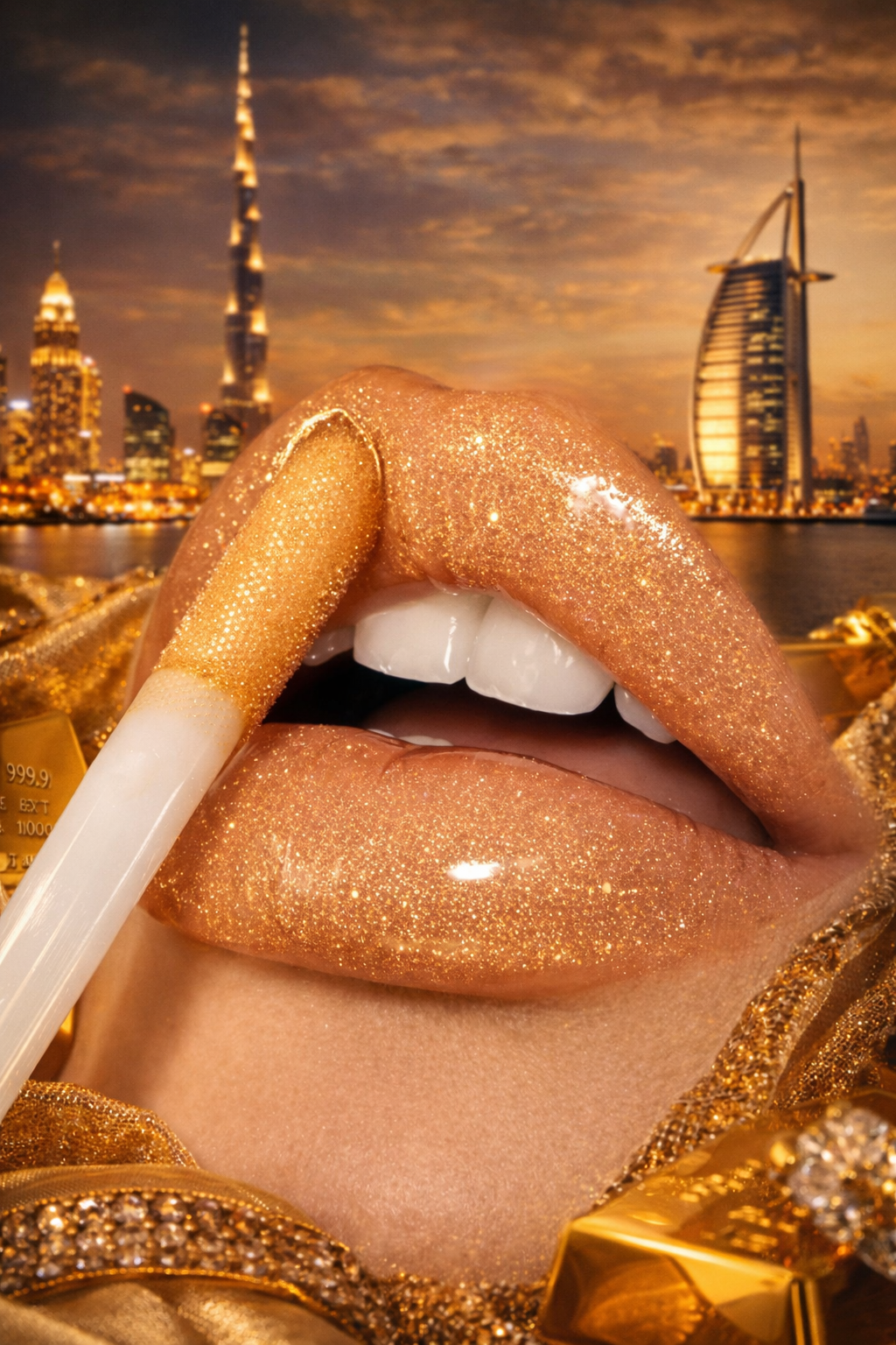Limited Edition Secret Lip Gloss - Color: Champagne