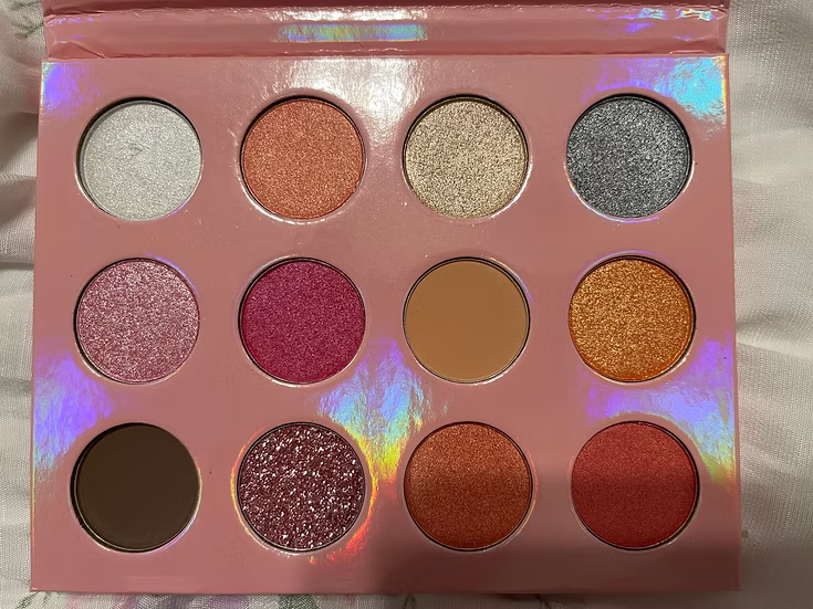 Eye Shadow-High lighter-Blush Combo